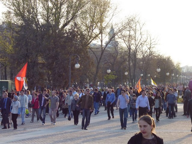 Manifestazioni contro Putin, foto di Giulia Trevisan e Martin Moellenkamp, Russia, 2012