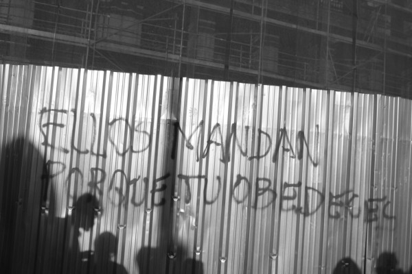 Manifestazione a Madrid, Spagna 2012, foto di Angela Santoro, CB Apg23